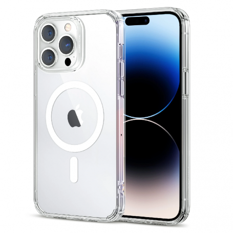 Coque transparente avec MagSafe pour iPhone 12 / mini Pro Max