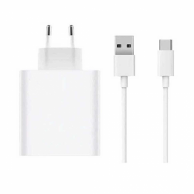 Charger, Power Adapter - Xiaomi HyperCharge Combo USB Kit Charger 67W with Type-C Cable White BHR9465EU, wholesale price