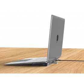11 in 1 Hub Devia Leopard Series - Fast Charging Multiport Type C Metallic Gray - Simultaneous Support