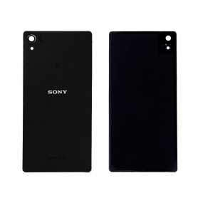 Vitre arrière Sony Xperia Z2 (D6503) Noir - Avec logo + Adhesif