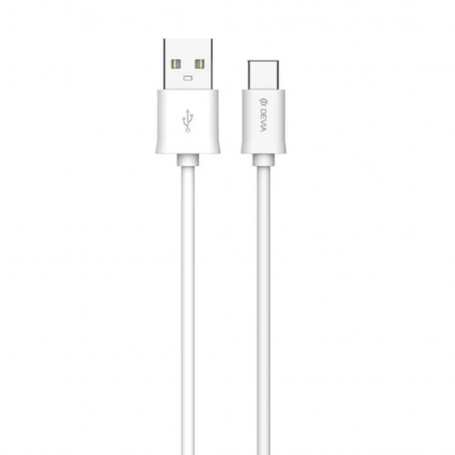 Câble USB / Type C - Devia Smart Series - 5V 2A 1M - Blanc