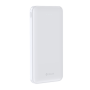 Power Bank V3 10000 mAh – Devia Kintone Series White – Fast Charging Portable Charger