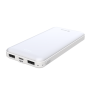Power Bank V3 10000 mAh – Devia Kintone Series White – Fast Charging Portable Charger
