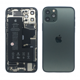 Châssis Complet iPhone 11 Pro Vert - Connecteur de Charge + Batterie (Origine Demonté) Grade A
