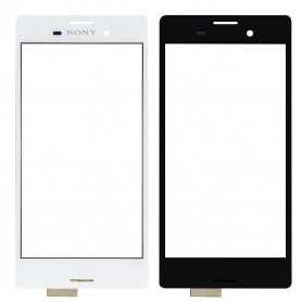 Vitre Tactile Sony Xperia M4 Aqua (E2353) Blanc