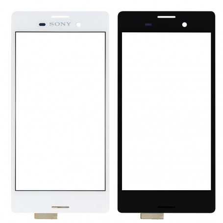 Vitre Tactile Sony Xperia M4 Aqua (E2353) Blanc