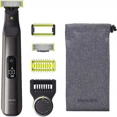 Philips OneBlade Pro QP6541/15 All-in-One Shaver for Face & Body - Versatile Grooming Solution