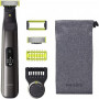 Philips OneBlade Pro QP6541/15 All-in-One Shaver for Face & Body - Versatile Grooming Solution