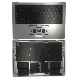 Complete Apple MacBook Pro 13" Space Gray A1990 Chassis - Chassis Battery - Grade AB.