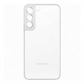 Vitre arrière Samsung Galaxy S22 5G (S901B) Blanc (Original Démonté) - Comme Neuf