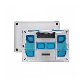 Bottom Case Capot Inferieur Couvercle 613-02402-A / 661-04855 / 661-06790 Macbook Retina 12" A1534 2016 - 2017 Argent