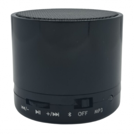 Enceinte Bluetooth Portable - Pixika 142820 - 400mAh Noir