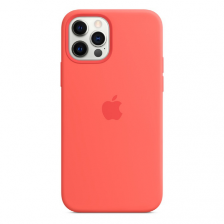 Coque en Silicone avec MagSafe iPhone 12 Pro Max Rose MHL93ZM/A (Apple)