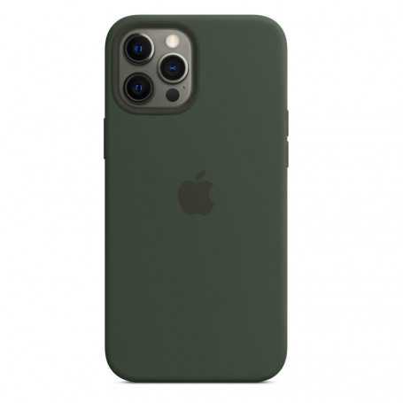 Coque en Silicone avec MagSafe iPhone 12 Pro Max Vert MHLC3ZE/A (Apple)