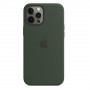 Coque en Silicone avec MagSafe iPhone 12 Pro Max Vert MHLC3ZE/A (Apple)