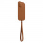 Leather Apple Sleeve with MagSafe iPhone 12 / 12 Pro Bronze (Apple)