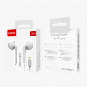 "Expérience sonore ultime avec les écouteurs Kit Main Libre Jack D-