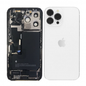 Châssis Complet iPhone 13 Pro Blanc - Connecteur de Charge + Batterie (Origine Demonté) Grade B