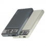 Power Bank 10000 mAh DEVIA Smart Series - 12W - Gris