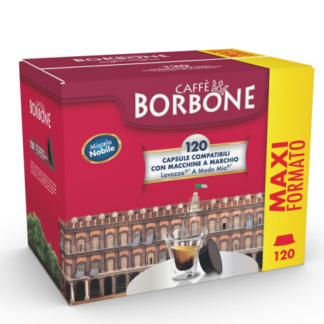 Coffee capsules Borbone - Blue Compatible with Lavazza A Modo Mio - 120pcs