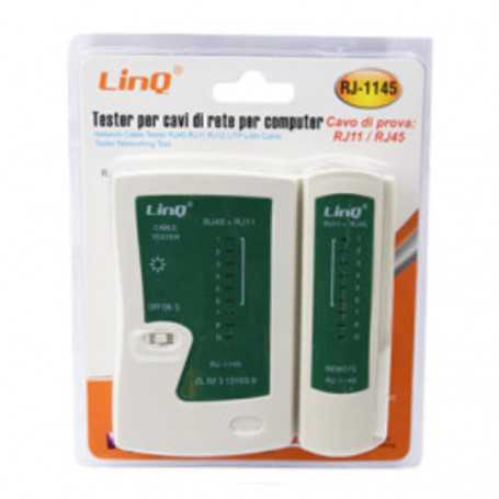 Testeur de Câble Réseau pour Ordinateur LinQ RJ-1145