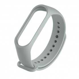 Bracelet Compatible Mi Smart Band 5/6/7 - Gris | Accessoire de Montre Connectée