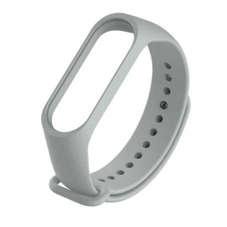 Bracelet Compatible Mi Smart Band 5/6/7 - Gris | Accessoire de Montre Connectée