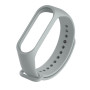 Bracelet Compatible Mi Smart Band 5/6/7 - Gris | Accessoire de Montre Connectée