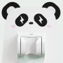 Self-Adhesive Shower Head Holder - Cartoon Designs - White