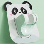 Self-Adhesive Shower Head Holder - Cartoon Designs - White