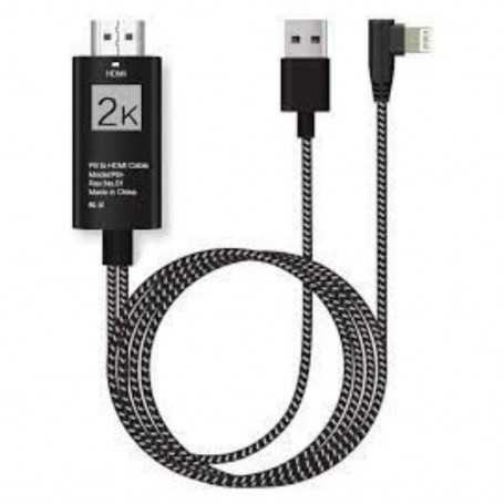 Câble HDMI - Devia Storm Series (HDMI vers Lightning) - 2 M - Noir
