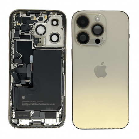Full Frame iPhone 14 Pro Max Gold - Charging Connector Battery (Original Dismantled) - Grade A