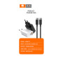 Charger Kit USB-C 20W + USB 18W + Lightning Cable - White (WUW T72)