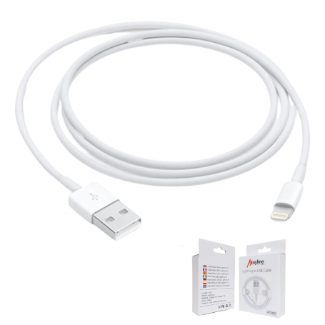 Câble USB vers Lightning 20W -1M (Mayline)