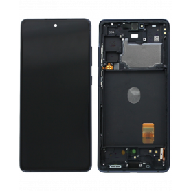 Screen Samsung Galaxy S20 FE 4G/5G 2020 (G780/G781) Blue/Black + Frame (Original Refurbished)