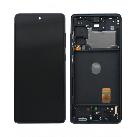 Screen Samsung Galaxy S20 FE 4G/5G 2020 (G780/G781) Blue/Black + Frame (Original Refurbished)