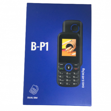 Téléphone Portable B-P1 Dual SIM - Bleu
