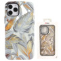 Coque de Protection en Double Marbrée pour iPhone - Jaune (Mayline)