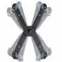 Support NGS PC Transfer Base Réglable avec Roulettes Pivotantes - Noir