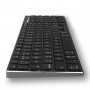 Clavier Bluetooth Rechargeable Français AZERTY - NGS - Noir et Gris