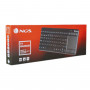 Clavier Sans Fil 2.4 GHz Multimédia à Pavé Tactile Français AZERTY - NGS - Noir