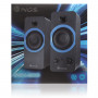 Enceinte NGS GSX-200 Avec Clés USB - 20 W - Noir et Bleu