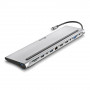 Adaptateur USB - C Multiports 12 En 1 - Gris - NGS