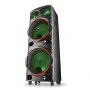 Enceinte Bluetooth NGS WILD DUB 3 avec Double Subwoofer - 15” - 1200W - Noir