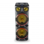 Enceinte Bluetooth NGS WILD DUB 3 avec Double Subwoofer - 15” - 1200W - Noir