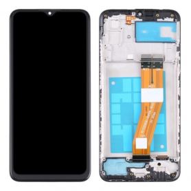 Screen Samsung Galaxy A03 (A035G) Black + Frame (Original Pack) - EU
