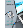 Câble Type-C / Type-C Fonctionnel USB4.0 - Devia Vitesse Extrême Series - 240W PD 40G BPS 8K 60Hz 1M - Noir