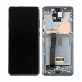 Samsung Galaxy S20 Ultra (G988) White Screen Frame (Soft Oled)