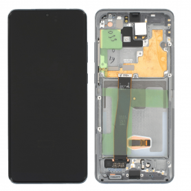 Screen Samsung Galaxy S20 Ultra Gray + Frame (Soft Oled)