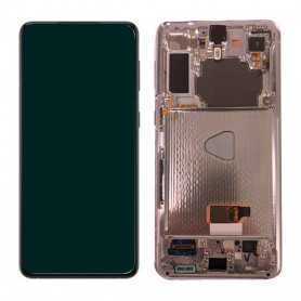 Screen Samsung Galaxy S21 Plus (G996) Purple + Frame (Soft Oled)